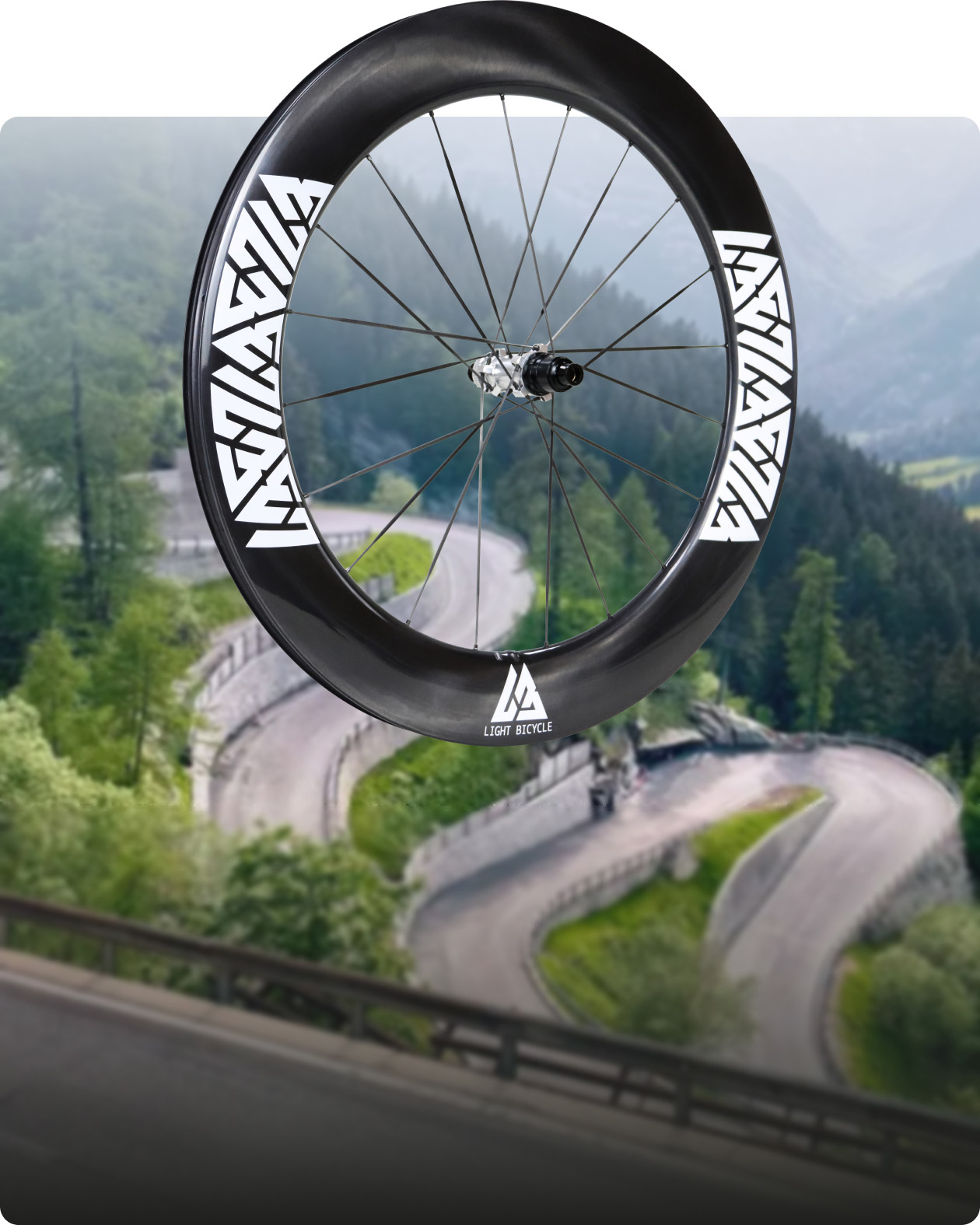 Carbon Rims & Wheels - 100% Customizable | Light Bicycle