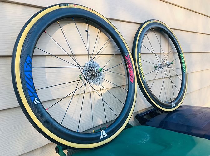 Light-Bicycle-road-tubular-R45T-wheels